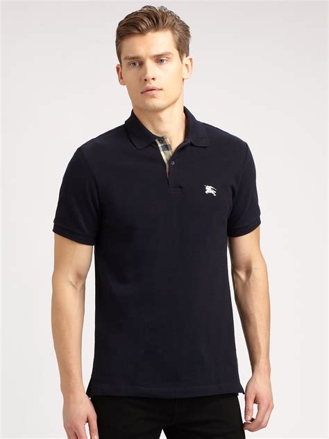 burberry brit men's china blue polo|burberry men's polo outlet.